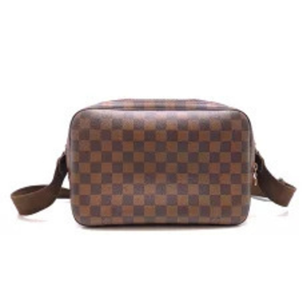 Louis Vuitton Bag Reporter Brown Shoulder Ebene Damier Brown